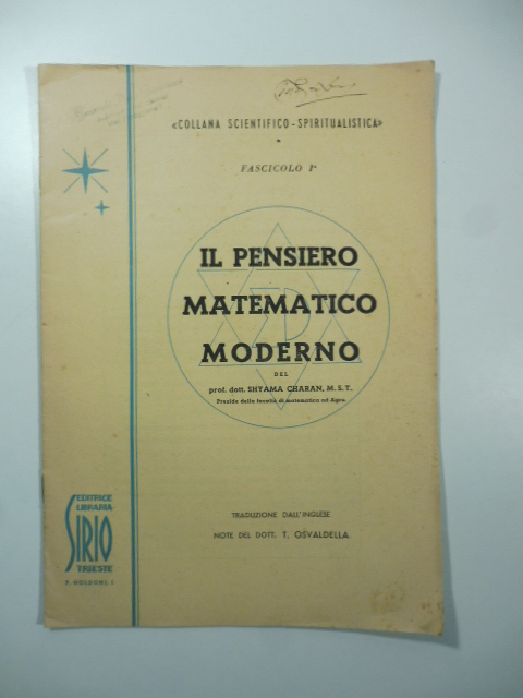 Il pensiero matematico moderno